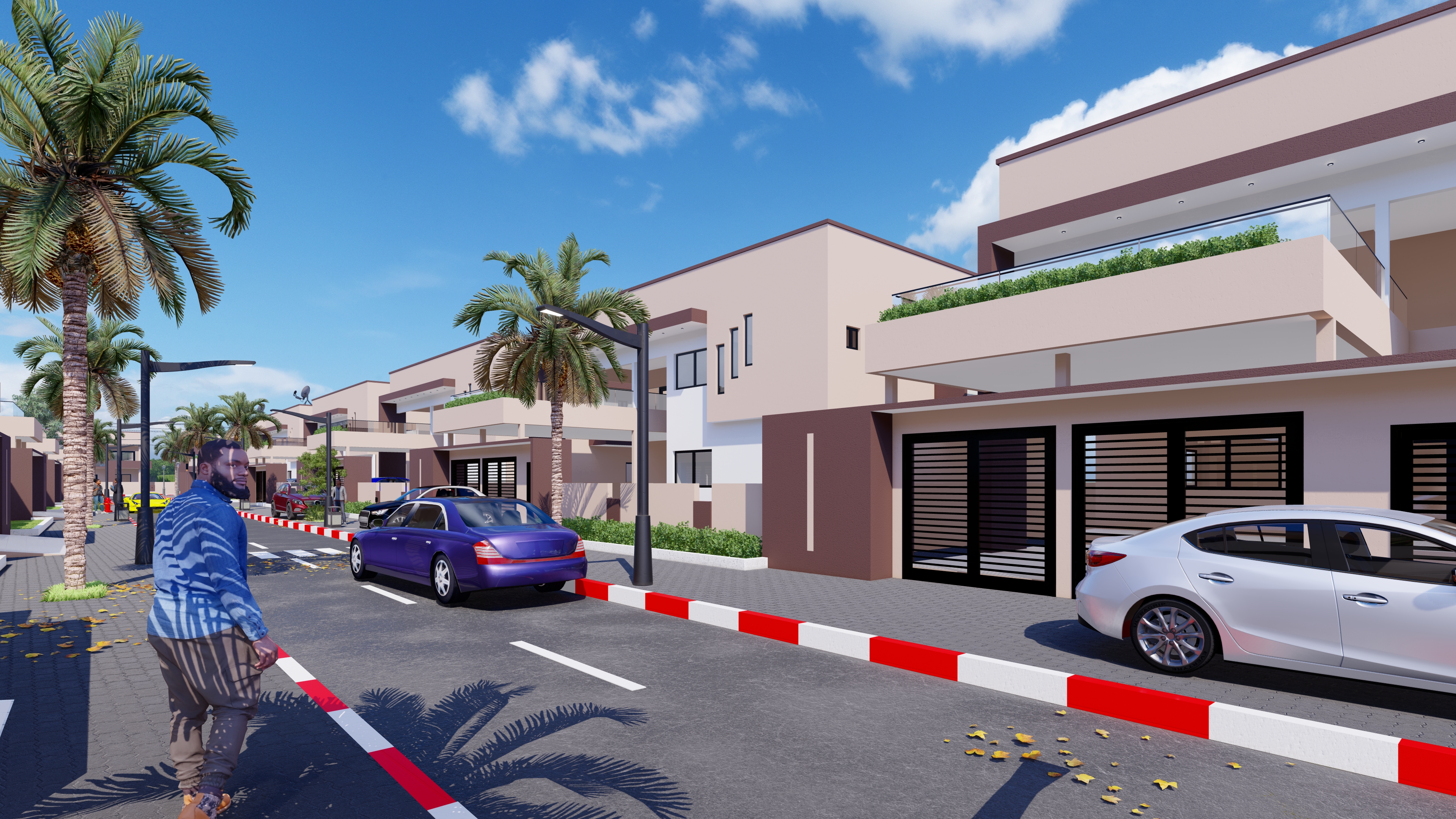 Façade avant - Duplex Rubi Premium Abidjan